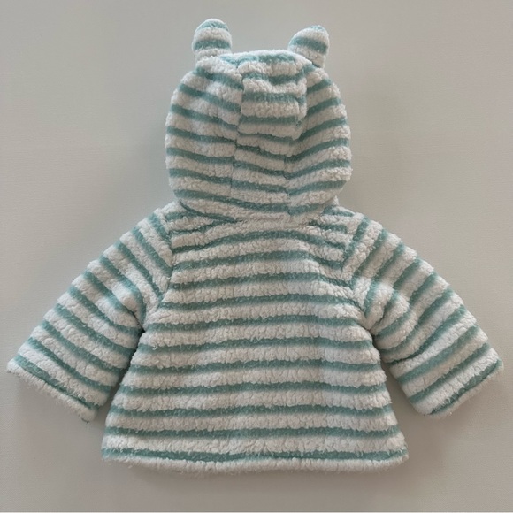 Koala Baby 0-3 Months Sherpa Hooded Jacket - Picture 5 of 6